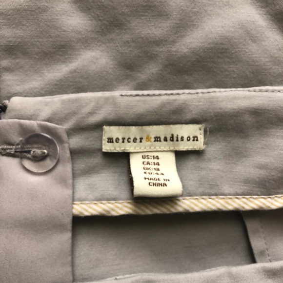 EUC Mercer & Madison Gray Skirt (14) - Picture 3 of 3